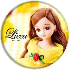【中古】バッジ・ピンズ ゴールデンイエロー 「リカちゃん/#Licca 缶バッジ 01.リカちゃん」