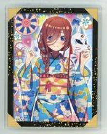 【中古】バッジ・ピンズ 中野三玖(半身) 「五等分の花嫁∬ POP UP STORE in 東急ハンズ 和遊びトレーディングスタンドバッジ」