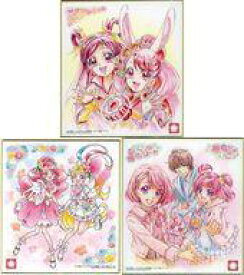 【中古】紙製品 全3種セット プリキュア色紙ART 「映画ヒーリングっど プリキュア ゆめのまちでキュン!っとGoGo!大変身!!」 来場者特典 第2弾