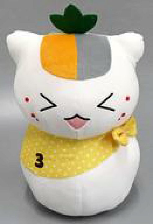 楽天市場 中古 ぬいぐるみ トリプルニャンコ先生3号 でっかいぬいぐるみ トリプルニャンコ先生おしゃれスカーフ 夏目友人帳 ネットショップ駿河屋 楽天市場店