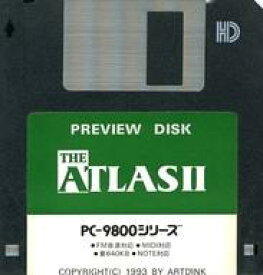【中古】PC-9801 3.5インチソフト THE ATLAS II[プレビューディスク][3.5インチ版]