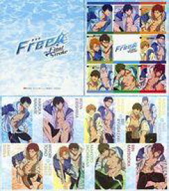 【中古】紙製品 集合(ジャケットイラスト) 特製二つ折り色紙 「CD 劇場版 Free! -the Final Stroke- キャラクターソングシングル」 全巻連動購入特典
