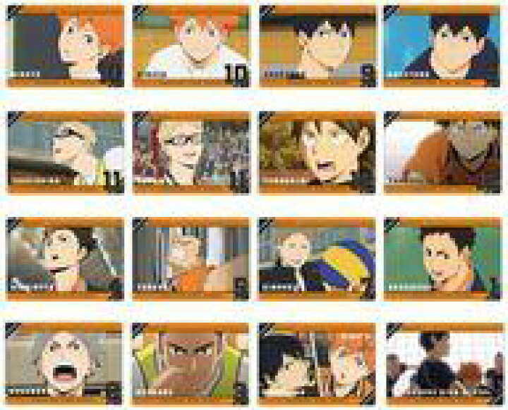 楽天市場 中古 下敷き 全16種セット ハイキュー To The Top プラボードコレクションミニ 烏野高校box ネットショップ駿河屋 楽天市場店