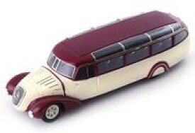 【中古】ミニカー 1/43 MB O3750 Streamline バス 1936(アイボリー×レッド) [10008]