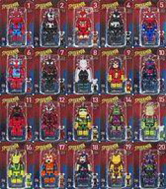 【中古】トレーディングフィギュア 全20種セット BE＠RBRICK-ベアブリック- 「Happyくじ BE＠RBRICK MARVEL『SPIDER-MAN』」 ベアブリック賞