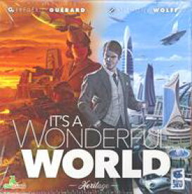 【中古】ボードゲーム [日本語訳無し] イッツアワンダフルワールド キックスターター フランス語版 (It’s a Wonderful World Kickstarter)