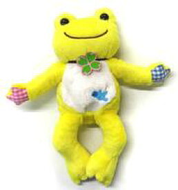【中古】ぬいぐるみ ピクルス ラッキーモチーフ ビーンドール(イエロー) 「pickles the frog-かえるのピクルス-」 イベント限定