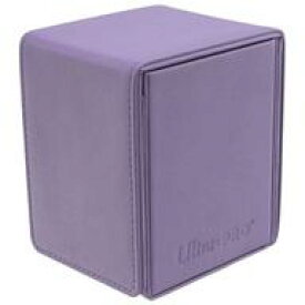 【中古】サプライ Ultra PRO Vivid Deck Box Collection ウルトラプロ社 ヴィヴィッド デッキボックス(フリップ)/パープル