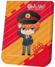 【中古】ノート・メモ帳 16.ベルゼブブ(駅員ver.) ミニキャライラスト レザーフセンブック 「Obey Me!」