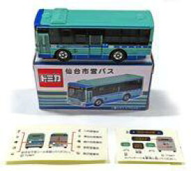 【中古】トミカ 三菱ふそう エアロスター 仙台市営バス(グリーン×ブルー) 「トミカ」