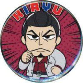 【中古】バッジ・ピンズ 桐生一馬(龍が如く) トレーディング缶バッチ 「マルイノアニメPLAYSTORE ポプテガゴトク オンラインくじ」 D-3賞