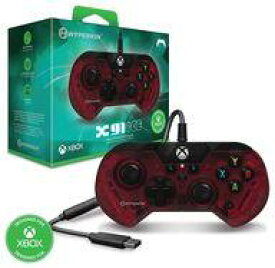 【新品】Xbox Seriesハード X91有線コントローラー ICE ルビーレッド