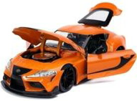 【新品】ミニカー 1/24 FF9 2020 Toyota GR Supra(メタリックオレンジ) 「ワイルド・スピード」
