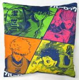【中古】クッション・本体 B.集合(コマ) スクエアクッション 「ブルーロック」