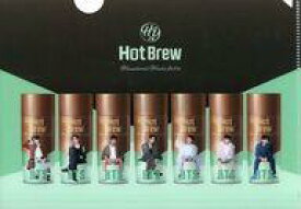 【中古】クリアファイル BTS(防弾少年団) A5クリアファイル(背景：グリーン) 「ホットブリュー マカダミアモカラテ BTSスペシャルパッケージ」 購入特典