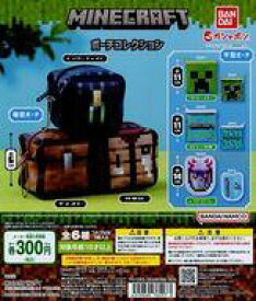 【中古】紙製品 ガチャ台紙 「マインクラフト ポーチコレクション」