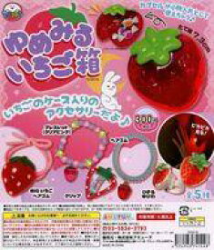 【中古】紙製品 ガチャ台紙 「ゆめみるいちご箱」