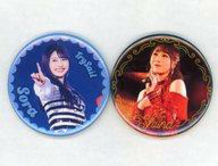 楽天市場】【中古】バッジ・ビンズ 雨宮天＆夏川椎菜 缶バッジセット2 TrySail オンラインくじ 会いに行くyacht!みんなであそboat!