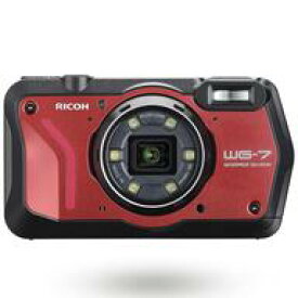 【新品】カメラ リコー コンパクトデジタルカメラ WG-7 (レッド) [WG-7 RD]