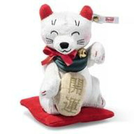 【中古】ぬいぐるみ Teddies for tomorrow Lucky Cat Manekineko-テディーズフォートゥモロー 招き猫 2022- ぬいぐるみ 14cm