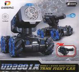 【中古】ラジコン BABBLE＆WATER BOMB FUNCTION TRNK FIGHT CAR(ブラック×ブルー) 2.4GHz仕様 [UD2801A]