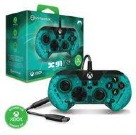 【中古】Xbox Seriesハード X91有線コントローラー ICE アクアグリーン