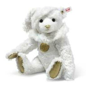 【中古】ぬいぐるみ Teddies for tomorrow White Christmas Teddy bear-テディーズフォートゥモロー ホワイトクリスマス テディベア- 30cm