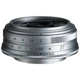 【新品】カメラ コシナ 標準レンズ voightlander フォクトレンダー ULTRON 27mm F2 (富士フイルム/Xマウント) (シルバー) [ULTRON 27mm F2]