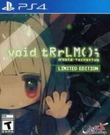 【中古】PS4ソフト 北米版 void tRrLM(); //Void Terrarium[Limited Edition](国内版本体動作可)