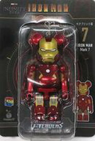 【中古】トレーディングフィギュア BE＠RBRICK-ベアブリック- 7.アイアンマン マーク7 「Happyくじ BE＠RBRICK MARVEL Infinity SAGA 『IRON MAN』」 ベアブリック賞