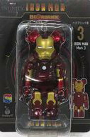 【中古】トレーディングフィギュア BE＠RBRICK-ベアブリック- 3.アイアンマン マーク3 「Happyくじ BE＠RBRICK MARVEL Infinity SAGA 『IRON MAN』」 ベアブリック賞