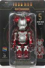 【中古】トレーディングフィギュア BE＠RBRICK-ベアブリック- 5.アイアンマン マーク5 「Happyくじ BE＠RBRICK MARVEL Infinity SAGA 『IRON MAN』」 ベアブリック賞