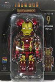 【中古】トレーディングフィギュア BE＠RBRICK-ベアブリック- 9.アイアンマン マーク43 「Happyくじ BE＠RBRICK MARVEL Infinity SAGA 『IRON MAN』」 ベアブリック賞