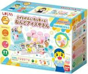 【新品】おもちゃ まぜまぜぽん!色も学べる!ねんどアイスやさん 「しまじろう」