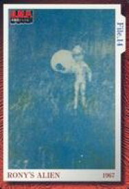 【中古】アニメ系トレカ/U・M・F未確認ファイル カードダス Part1 File.14 1967：RONY’S ALIEN