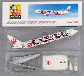 【中古】ミニカー 1/200 JAL BOEING 767-300 ER ミッキーマウス 90th #JA602J