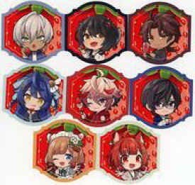 【中古】シール・ステッカー 集合(いちご狩り) ミニキャラステッカー8種セット A 「バーチャルYouTuber にじさんじCAFE in SWEETS PARADISE 第8弾」