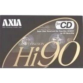 【中古】家電サプライ オーディオカセットテープ AXIA Hi90 90分 HIGHPOSITION [Hi90]