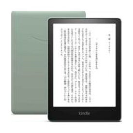 【中古】タブレット端末 Amazon Kindle Paperwhite 第11世代 32GB 広告無しモデル (シグニチャーエディション/ライトグリーン) [M2L4EK]