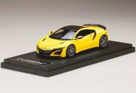 【中古】ミニカー 1/43 Honda NSX NC1 2020 オプション装着車(イエローパール) [PM43137CY]