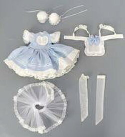【中古】ドールアクセサリー 1/4用 中華メイド(青-Blue) 衣装セット