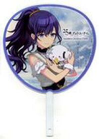 【中古】うちわ・扇子 朝比奈まふゆ(25時、ナイトコードで。)×こぎみゅん うちわ 「セガ ラッキーくじ プロジェクトセカイ カラフルステージ! feat. 初音ミク×サンリオキャラクターズ」 E賞