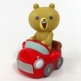 【中古】ミニカー ぬいぐるみくまさん(レッド×ブラウン) 「うさまるプルバックカー」