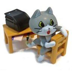 【中古】トレーディングフィギュア うしろ 「仕事猫小学校 ミニフィギュアコレクション」
