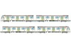 yVizS͌^ 1/150 Osaka Metro70n (xߌΒnE16ҐF)4ZbgB ujAnSRNVv [322351]