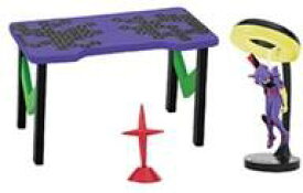 【中古】トレーディングフィギュア 4.広々デスクで快適 「EVANGELION ROOM」