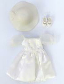 【中古】ドールアクセサリー 22cm用 ワンピース(ホワイト/無地) 「リカちゃん」 リカちゃんキャッスル限定
