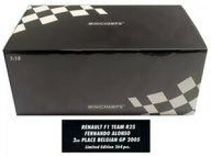 �y�V�i�z�~�j�J�[ 1/18 ���m�[ F1 �`�[�� R25 �t�F���i���h�E�A�����\ �x���M�[GP 2005 2�ʓ��� [117051605]