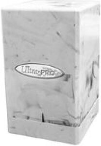 �y�V�i�z�T�v���C Ultra Pro Marble Satin Deck Box Tower/Cube �E���g���v���Ёu�}�[�u���E�T�e���v �^���[�^�f�b�L�{�b�N�X/�z���C�g/�u���b�N