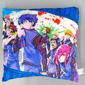 【中古】クッション・本体 A.集合(チームZ) スクエアクッション 「ブルーロック」